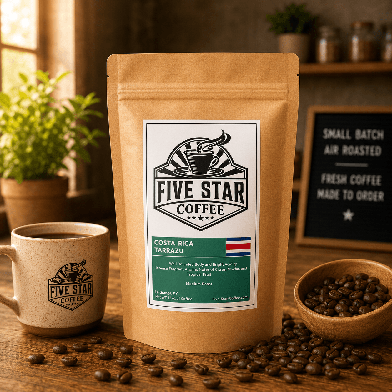 Costa Rica - Tarrazu Craft Coffee – Five Star Coffee