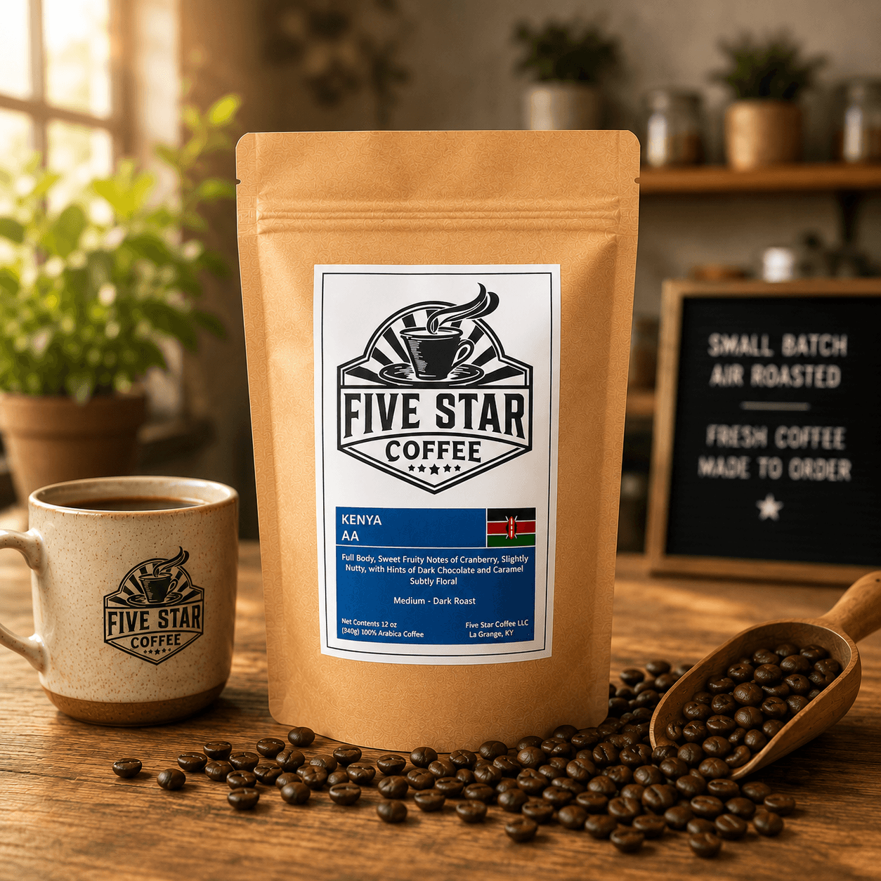 Kenya AA Craft Coffee – Five Star Coffee